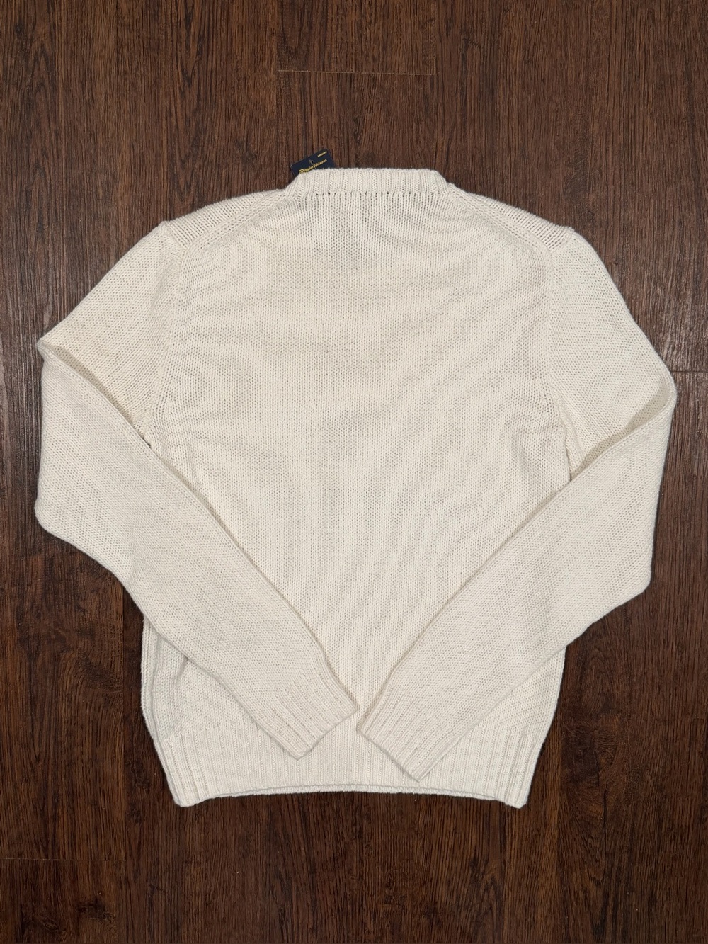 Polo Ralph Lauren white crochet American flag sweater size M - Picture 7 of 16